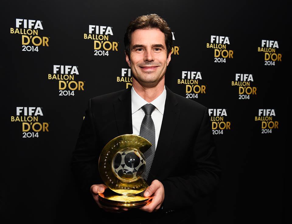 Women coach of the year Ralf Kellermann