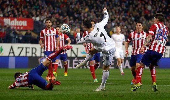 Atletico Madrid vs Real Madrid 7 feb 2015 La Liga