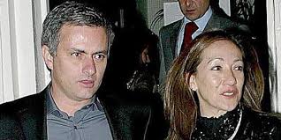 Jose Mourinho with Matilde Faria