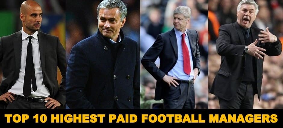 Top 10 highest paid football managers 2015