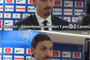 Zlatan Ibrahimovic reply to reporter