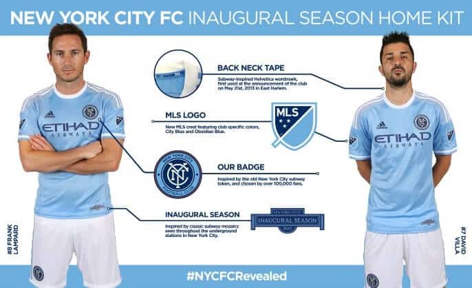 Buy New York City FC jersey online