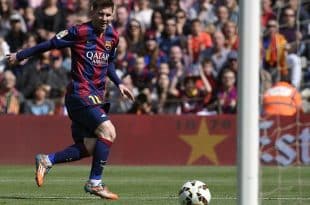 Lionel Messi all time highest hat-trick scorer of La Liga