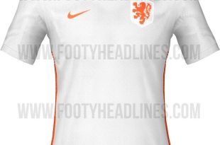 Netherlands 2015 away jersey