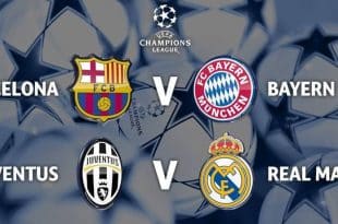 Champions League 14-15 Semi Final Fixtures in IST