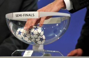 Champions League 14-15 semi final draw date, time