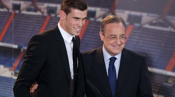 Florentino Perez said Gareth Bale is not for sale