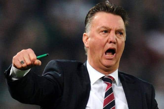 Manchester United manager Louis Van Gaal