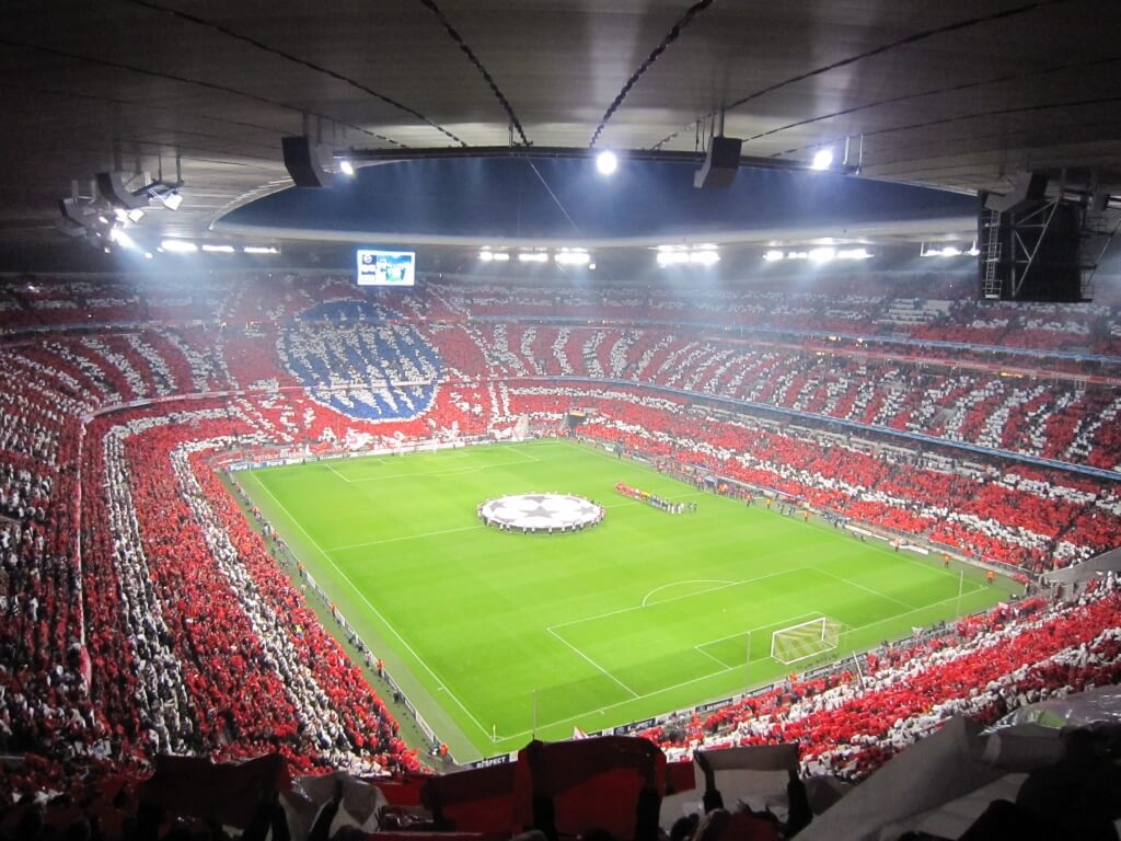 Most loudest soccer stadiums