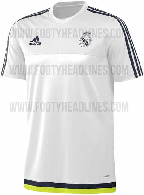 Real Madrid 2015-16 training jerseys
