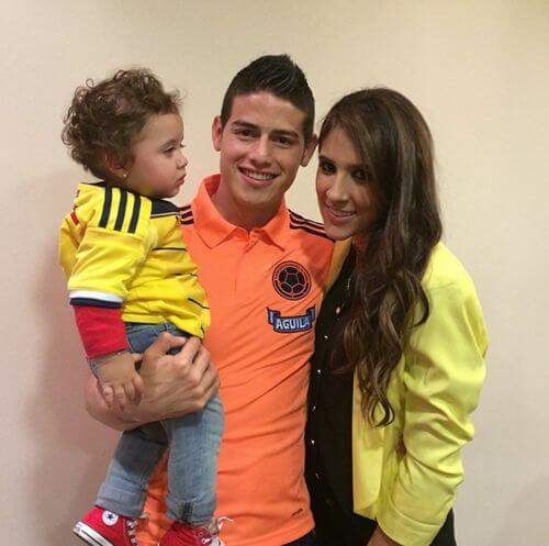 pictures of James Rodriguez wife Daniela Ospina