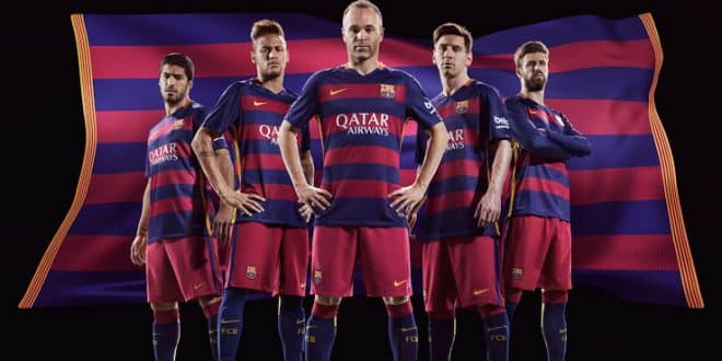 Barcelona 2015-16 Kits