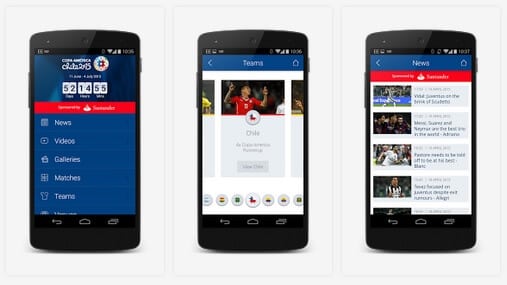 Download Copa America 2015 Android app free
