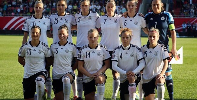 Germany's women football team for 2015 FIFA World Cup