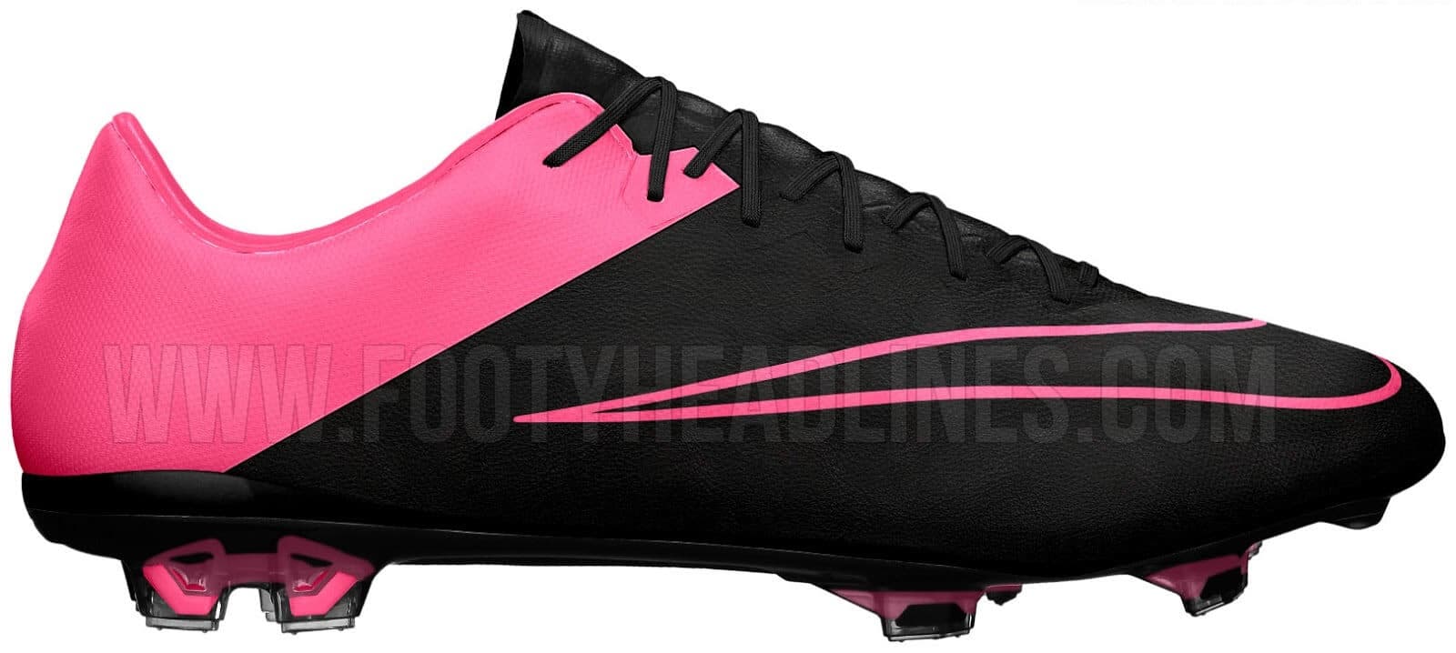 nike mercurial black and pink