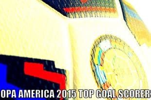 Copa America 2015 Top Goal Scorers