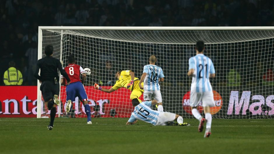 Argentina Vs Paraguay Semi Final Match Photos