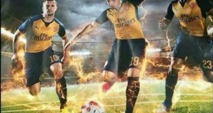 Arsenal 2015-16 away kits Jersey