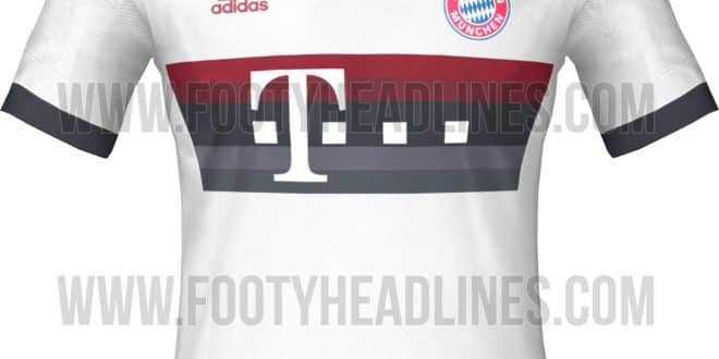 Bayern Munich 2015-16 Away Jersey