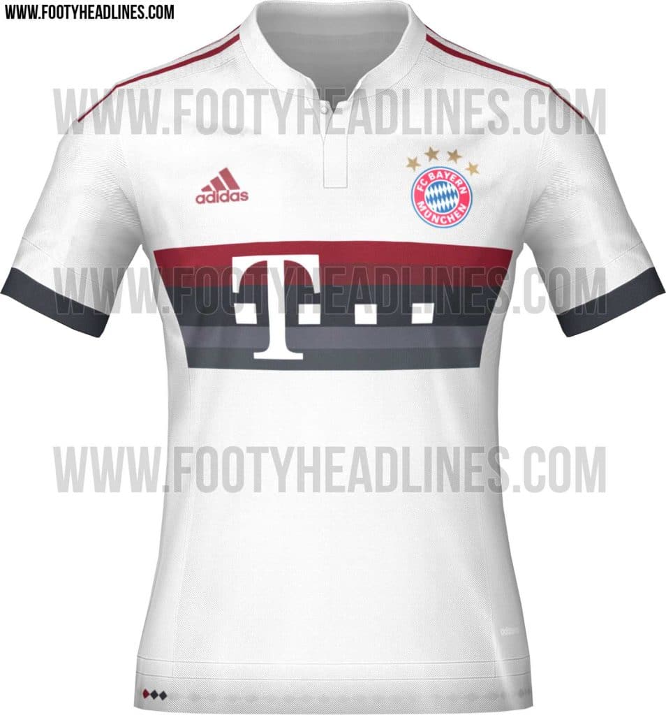 Bayern Munich 2015-16 Away Jersey