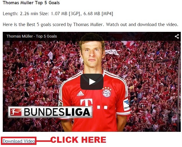 How To Download Thomas Muller Videos