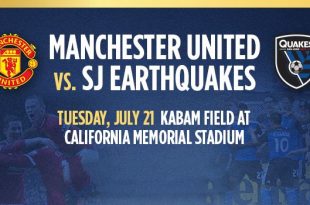 Manchester United vs Earthquakes ist time