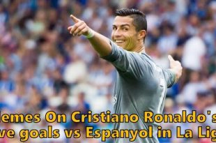 Memes On Cristiano Ronaldo's five goals