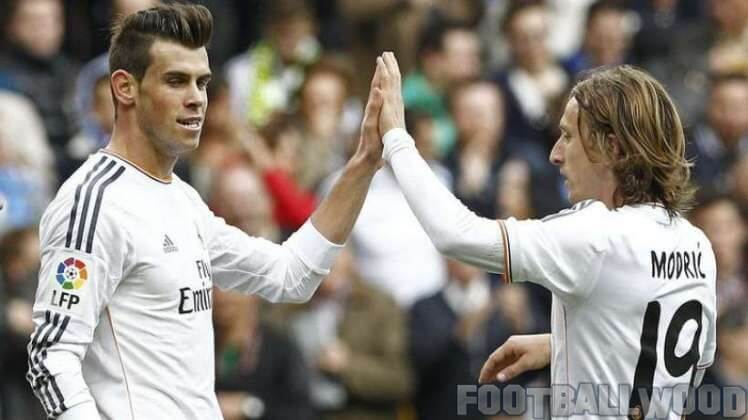 Luka Modric and Gareth Bale
