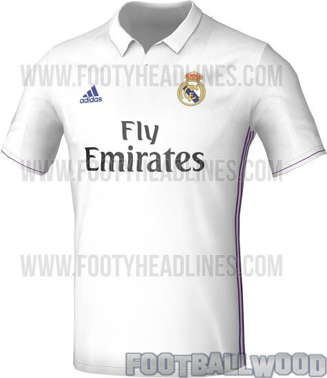 Real Madrid 2016-17 Home Kit 2