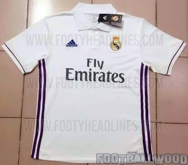 Real Madrid 2016-17 Home Kit