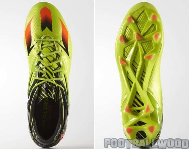 Lionel Messi Adidas 15.1 Semi Solar Slime Boots