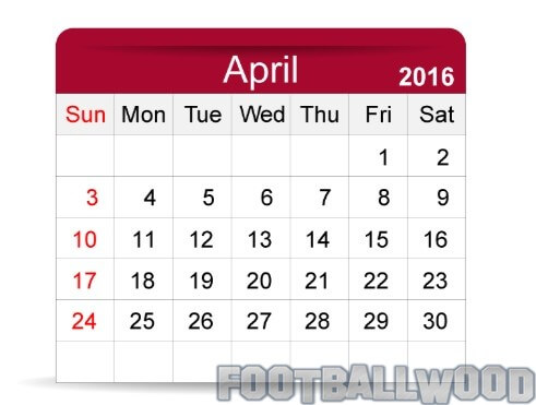 April 2016 Calendar Images