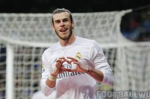 Gareth Bale goal in Real Madrid training