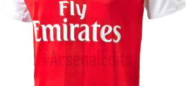 Arsenal 2016-17 Home Jersey