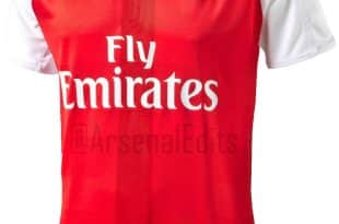 Arsenal 2016-17 Home Jersey