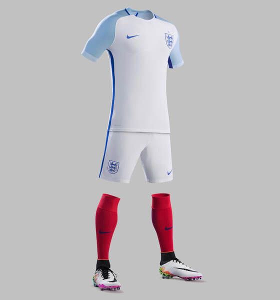 England Euro 2016 Home Jersey