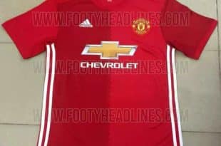 Manchester United 2016-17 Home Kit