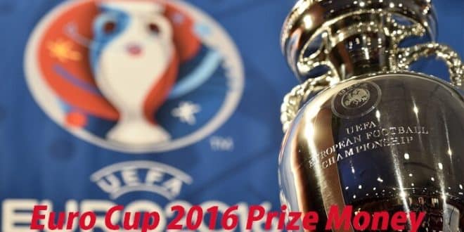 UEFA Euro Cup 2016 Prize Money