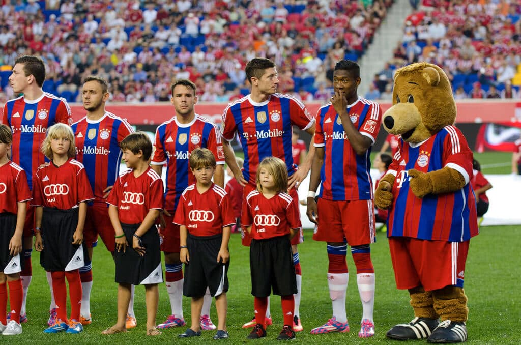 Bayern Munich vs Chivas Guadalajara- Red Bull Arena- 07-31-14 by Matt Kremkau Bayern Munich robert lewandowski 2017 photo