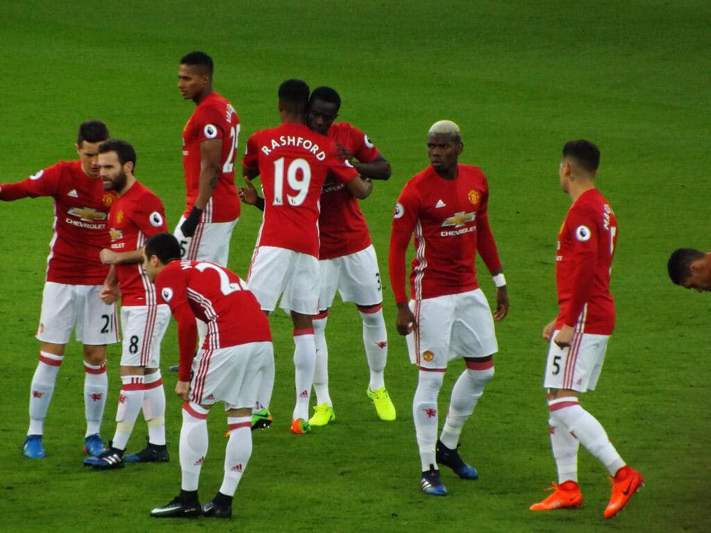 Man Utd team by lcfcian1 Paul Pogba 2017 photo