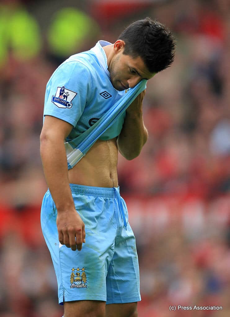 Sergio Aguero by Manchester City Official Sergio Aguero photo