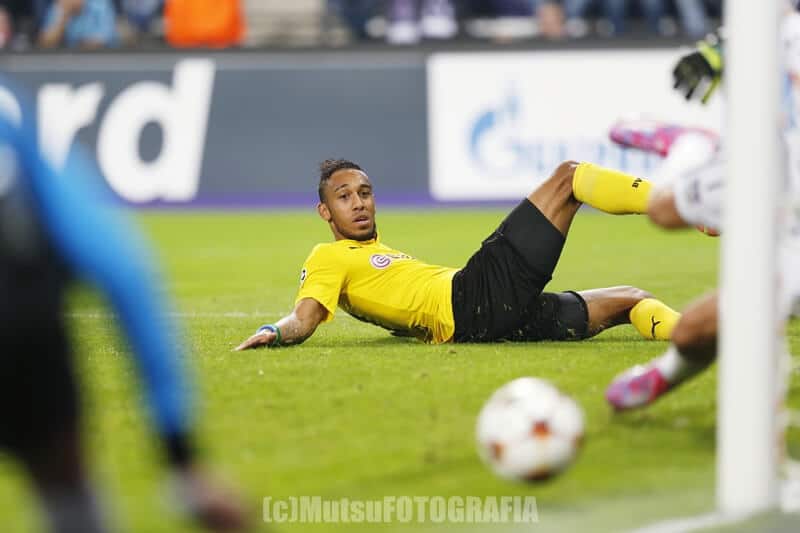 Anderlecht vs Dortmund by Kwmrm93 pierre emerick aubameyang photo