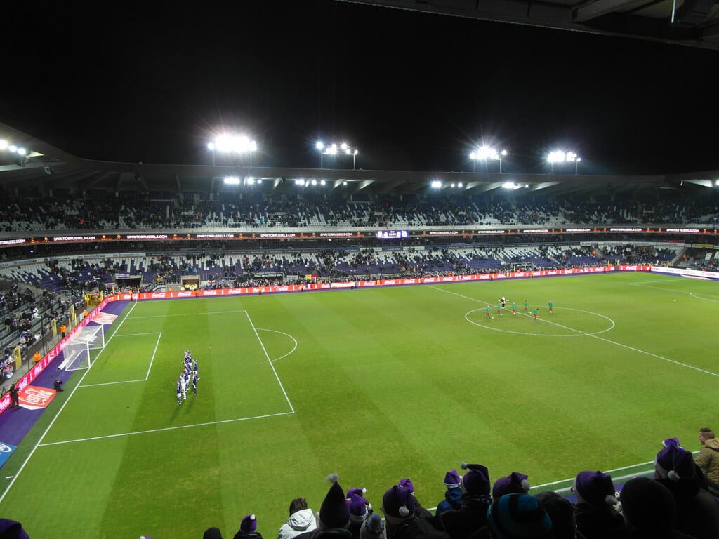 26.12.14 RSC Anderlecht vs. KVC Westerlo by dummsupp Constant Vanden Stock Stadium photo