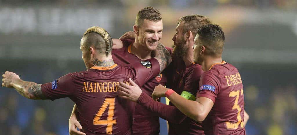 Europa League: Masacra Roma al Villarreal en La Cerámica (Video) by conectaabogados edin dzeko 2017 photo