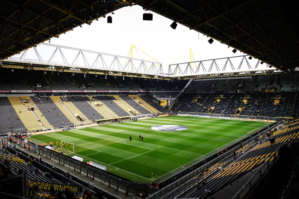 Dortmund, Signal Iduna Park by Michael Erhardsson Signal Iduna Park Dortmund photo