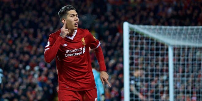 Firmino records highest goal tally in a single season