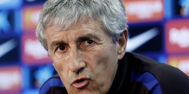 Quique Setién, Barcelona, Josep Bartomeu, La Liga