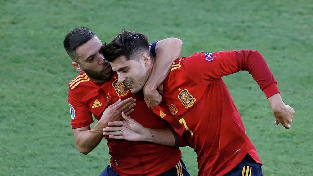 Jordi Alba - Álvaro Morata