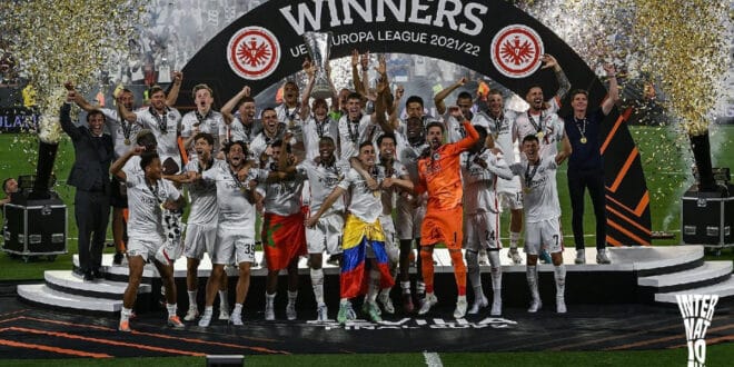 Eintracht won the Europa League by beating Rangers in a penalty shootout