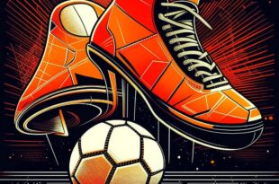 soccer Boots Design: Modern synthetic cleats contrasted with classic leather boots